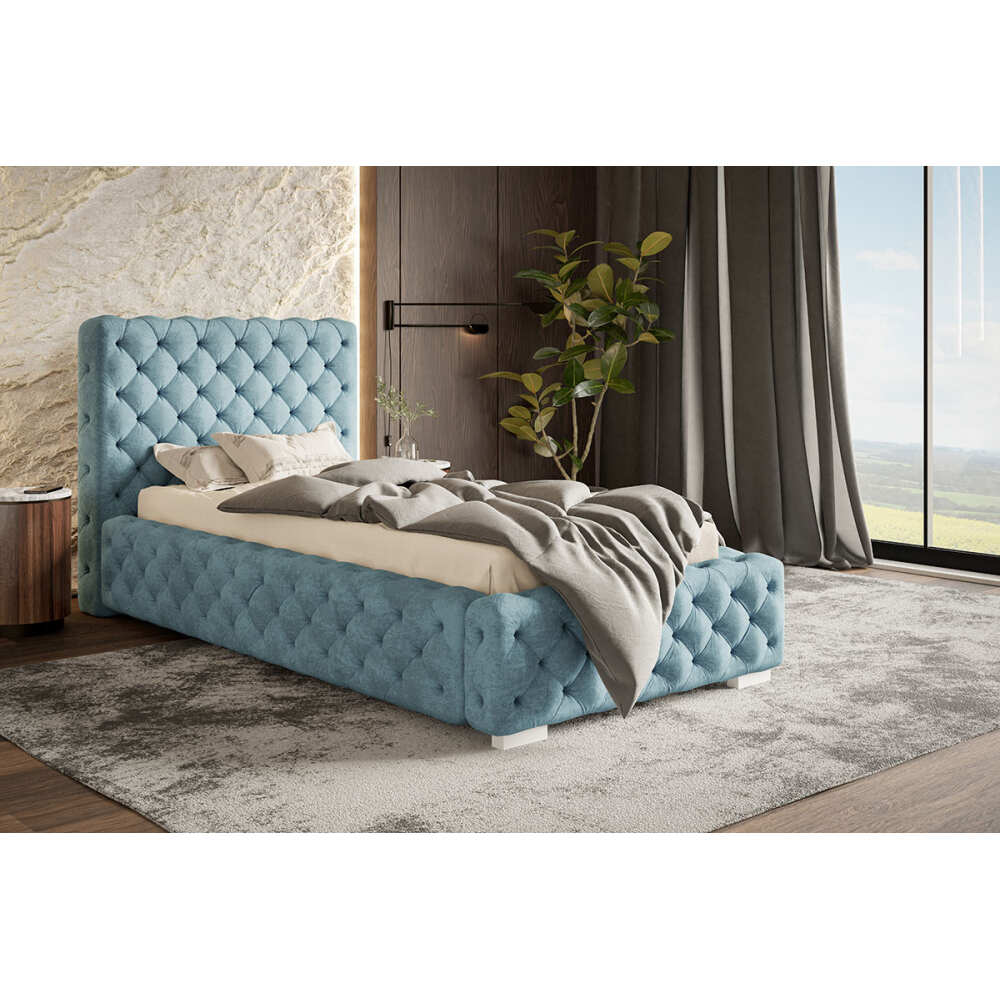 Miegamojo lova Glint 90x200, Lima Design, liminte, Individualiai gaminamas baldas, Miegamojo lova