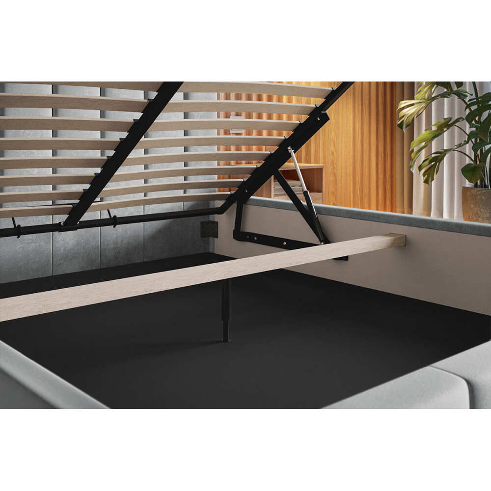 Miegamojo lova NIKA SLIM, Lima Design, liminte, Individualiai gaminamas baldas, Miegamojo lova