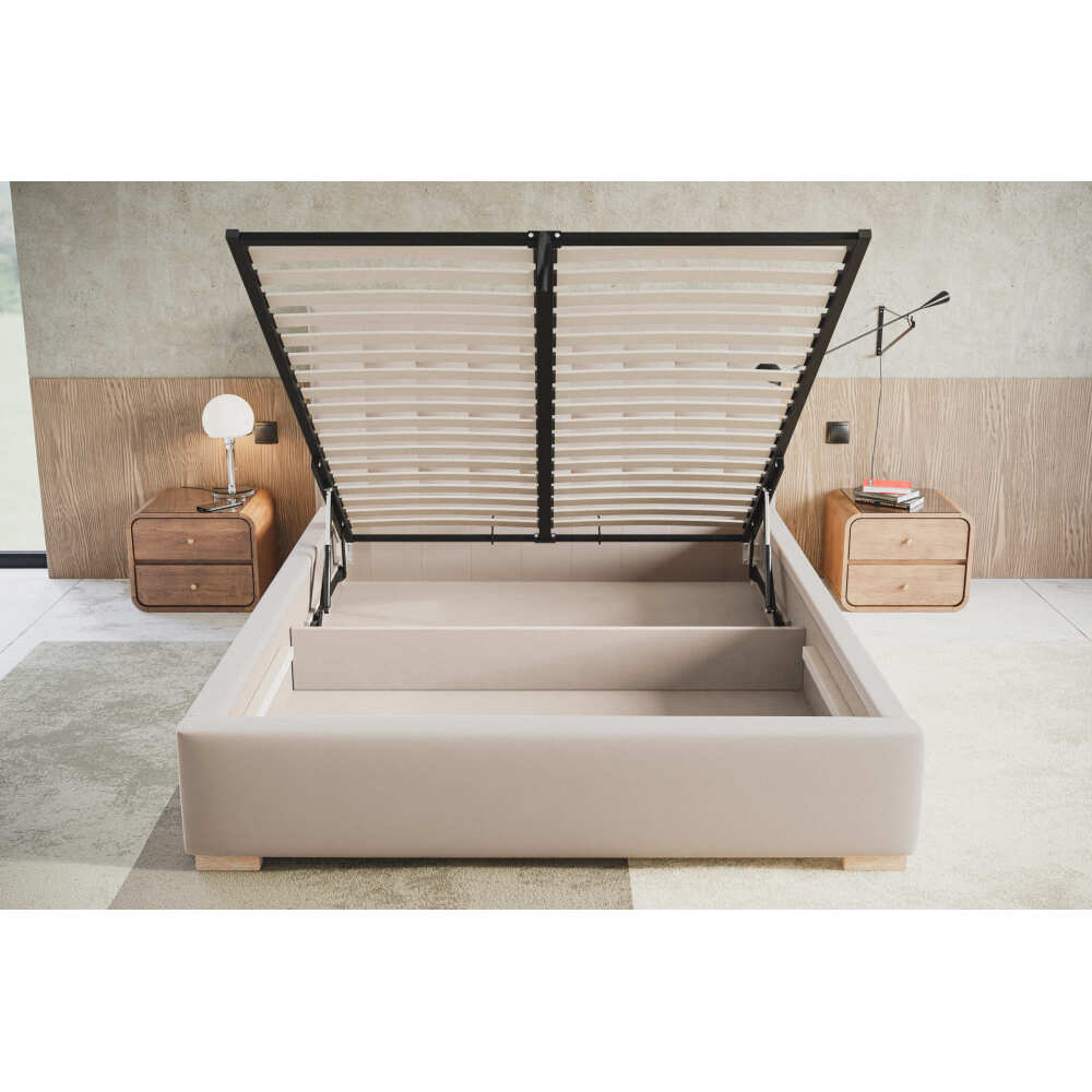 Miegamojo lova Paris, Lima Design, Minkštieji baldai, Individualiai gaminamas baldas, Miegamojo lova