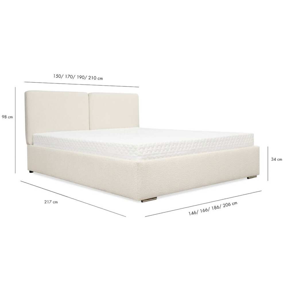 Miegamojo lova Ben, Lima Design, Minkštieji baldai, Individualiai gaminamas baldas, Miegamojo lova