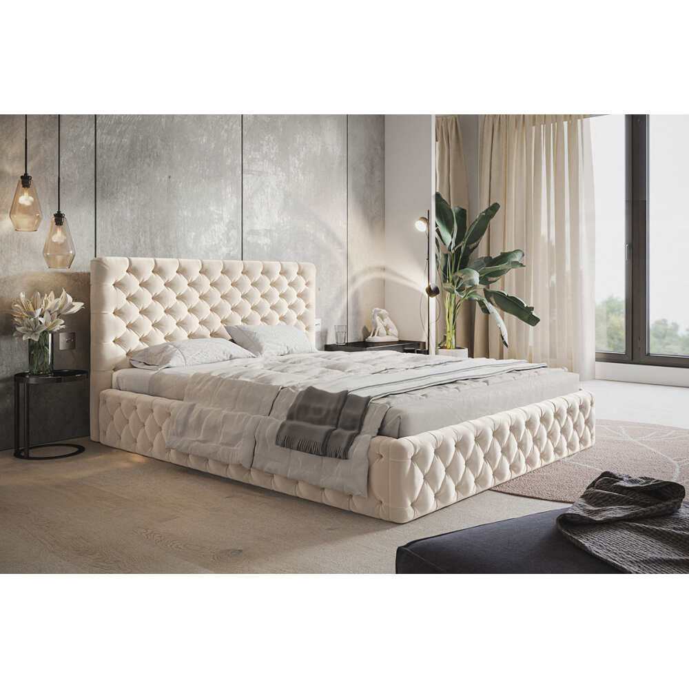 Miegamojo lova Glint SLIM, Lima Design, liminte, Individualiai gaminamas baldas, Miegamojo lova