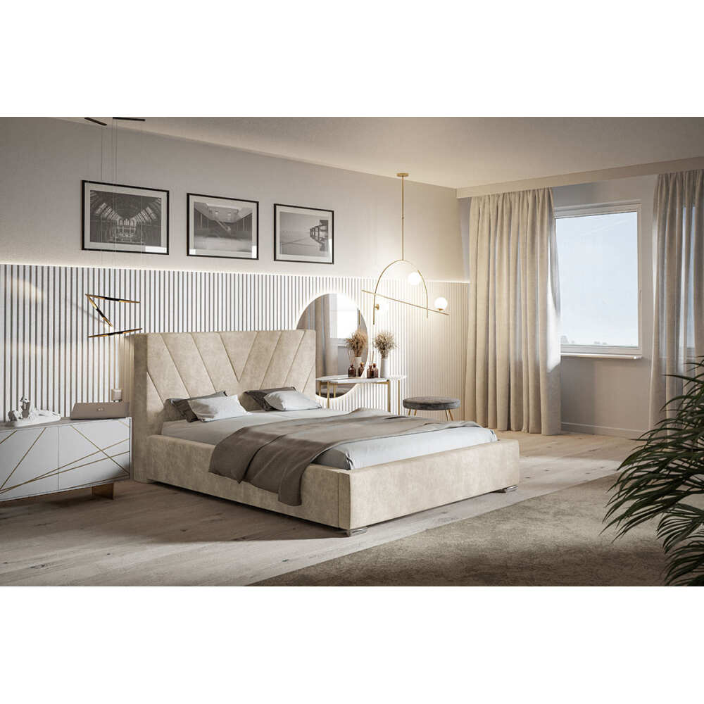 Miegamojo lova Late, Lima Design, liminte, Individualiai gaminamas baldas, Miegamojo lova