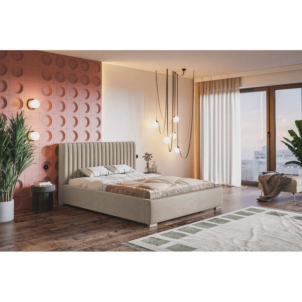 Miegamojo lova More, Lima Design, liminte, Individualiai gaminamas baldas, Miegamojo lova