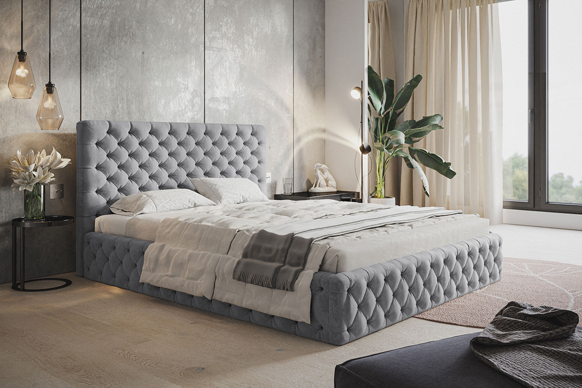 Miegamojo lova Glint SLIM 5 Miegamojo lova Glint SLIM, Lima Design, liminte, Individualiai gaminamas baldas, Miegamojo lova