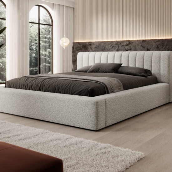 Miegamojo lova AMIRA, Lima Design, limqua, Individualiai gaminamas baldas, miegamojo lova