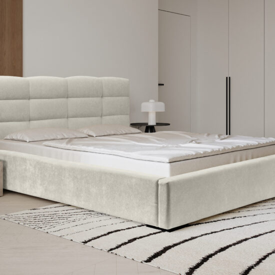 Miegamojo lova Faro, Lima Design, limqua, Individualiai gaminamas baldas, Miegamojo lova