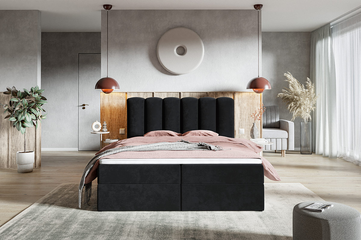 Miegamojo lova Dallas 2 konti 7 Miegamojo lova Dallas 2 konti, Lima Design, liminte, Individualiai gaminamas baldas, Miegamojo lova