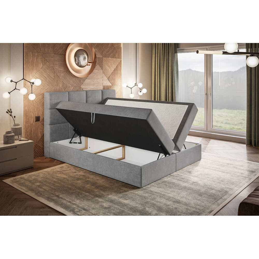 Miegamojo lova Viena konti, Lima Design, liminte, Individualiai gaminamas baldas, Miegamojo lova