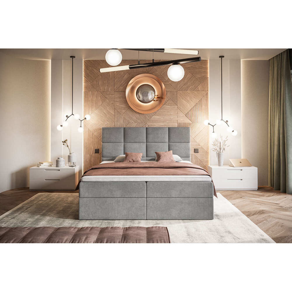 Miegamojo lova Viena konti, Lima Design, liminte, Individualiai gaminamas baldas, Miegamojo lova
