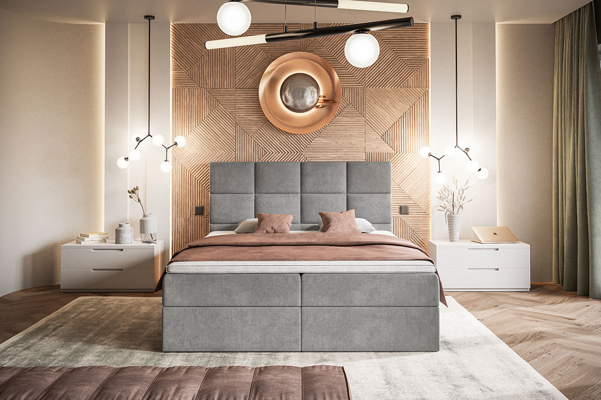 Miegamojo lova Viena konti 3 Miegamojo lova Viena konti, Lima Design, liminte, Individualiai gaminamas baldas, Miegamojo lova