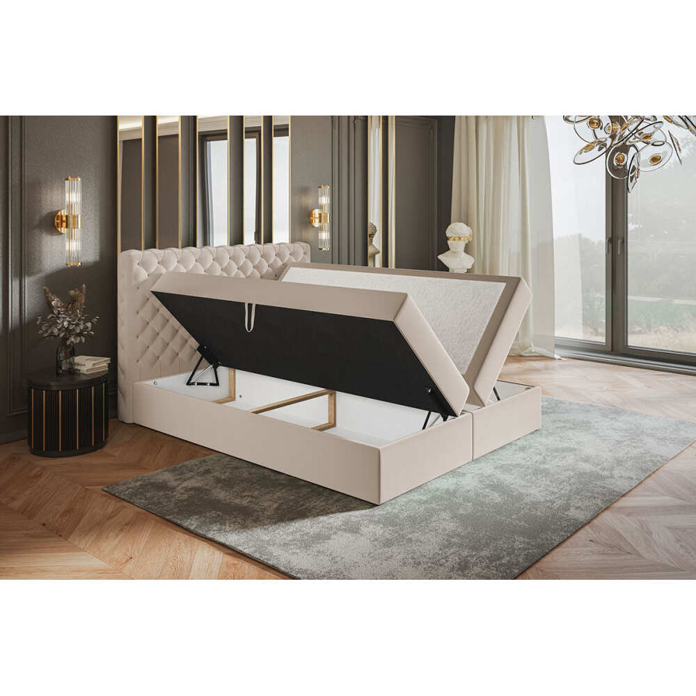 Miegamojo lova Glint konti, Lima Design, liminte, Individualiai gaminamas baldas, Miegamojo lova