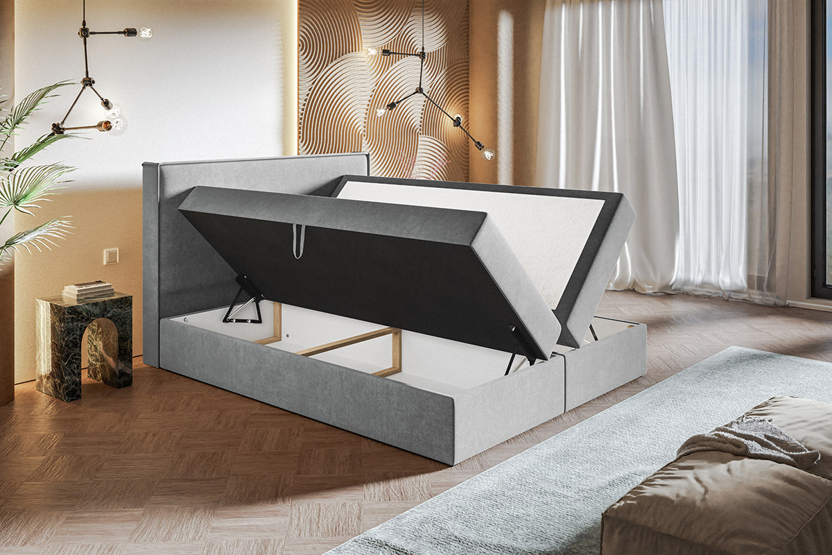 Miegamojo lova Aura konti 4 Miegamojo lova Aura konti, Lima Design, liminte, Individualiai gaminamas baldas, Miegamojo lova