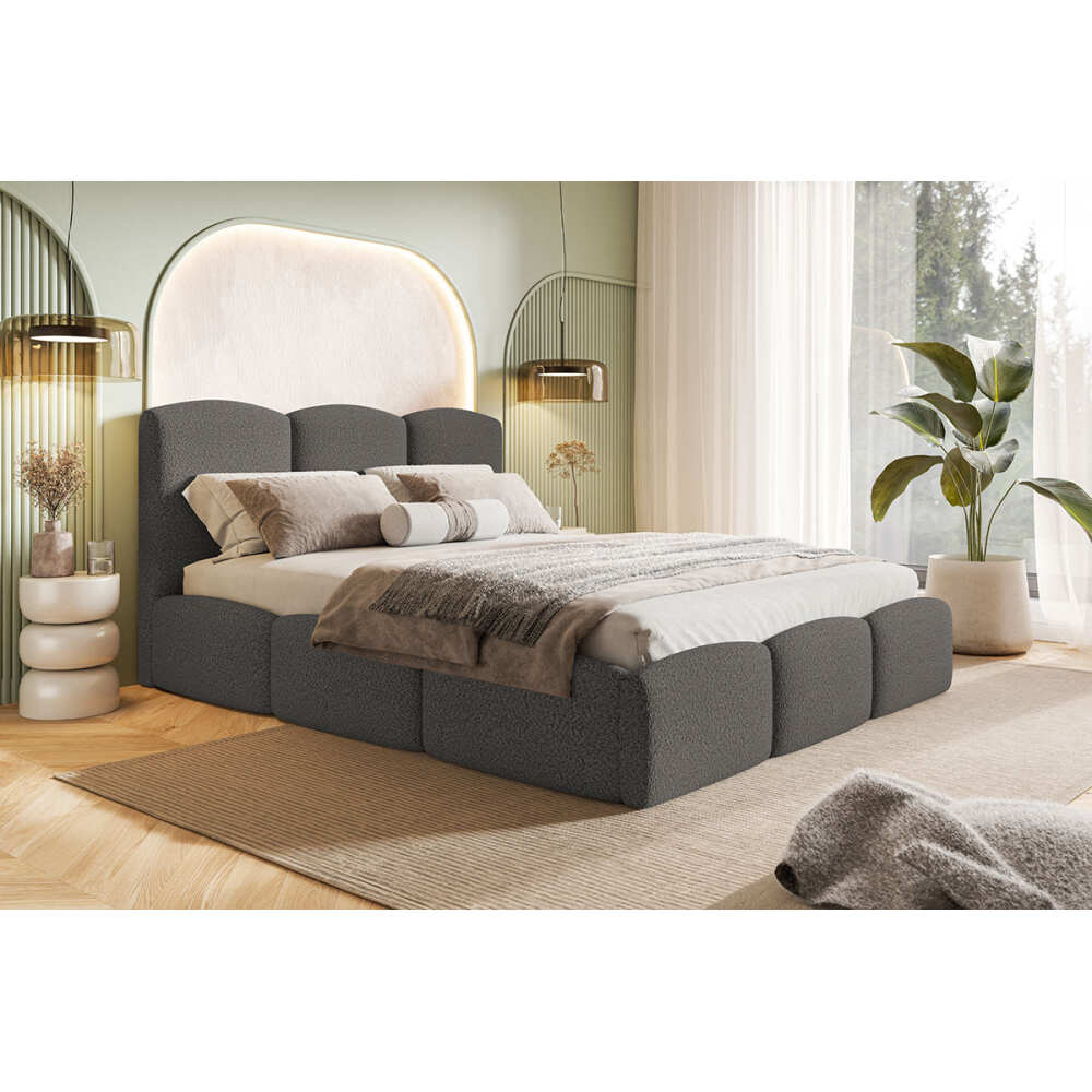 Miegamojo lova Nuka SLIM, Lima Design, liminte, Individualiai gaminamas baldas, Miegamojo lova
