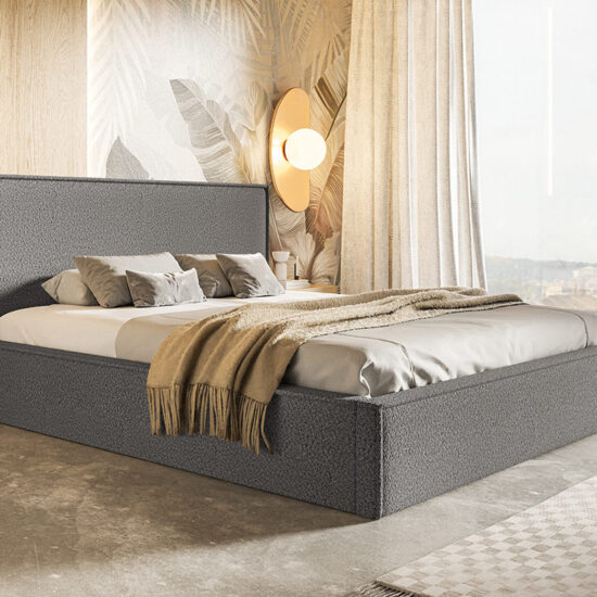 Miegamojo lova Aura SLIM, Lima Design, liminte, Individualiai gaminamas baldas, Miegamojo lova