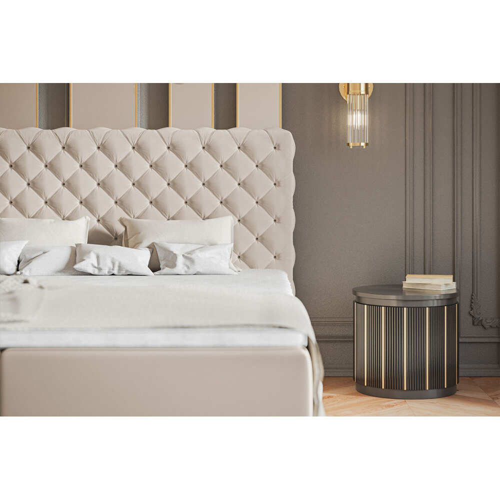 Miegamojo lova Glint konti, Lima Design, liminte, Individualiai gaminamas baldas, Miegamojo lova