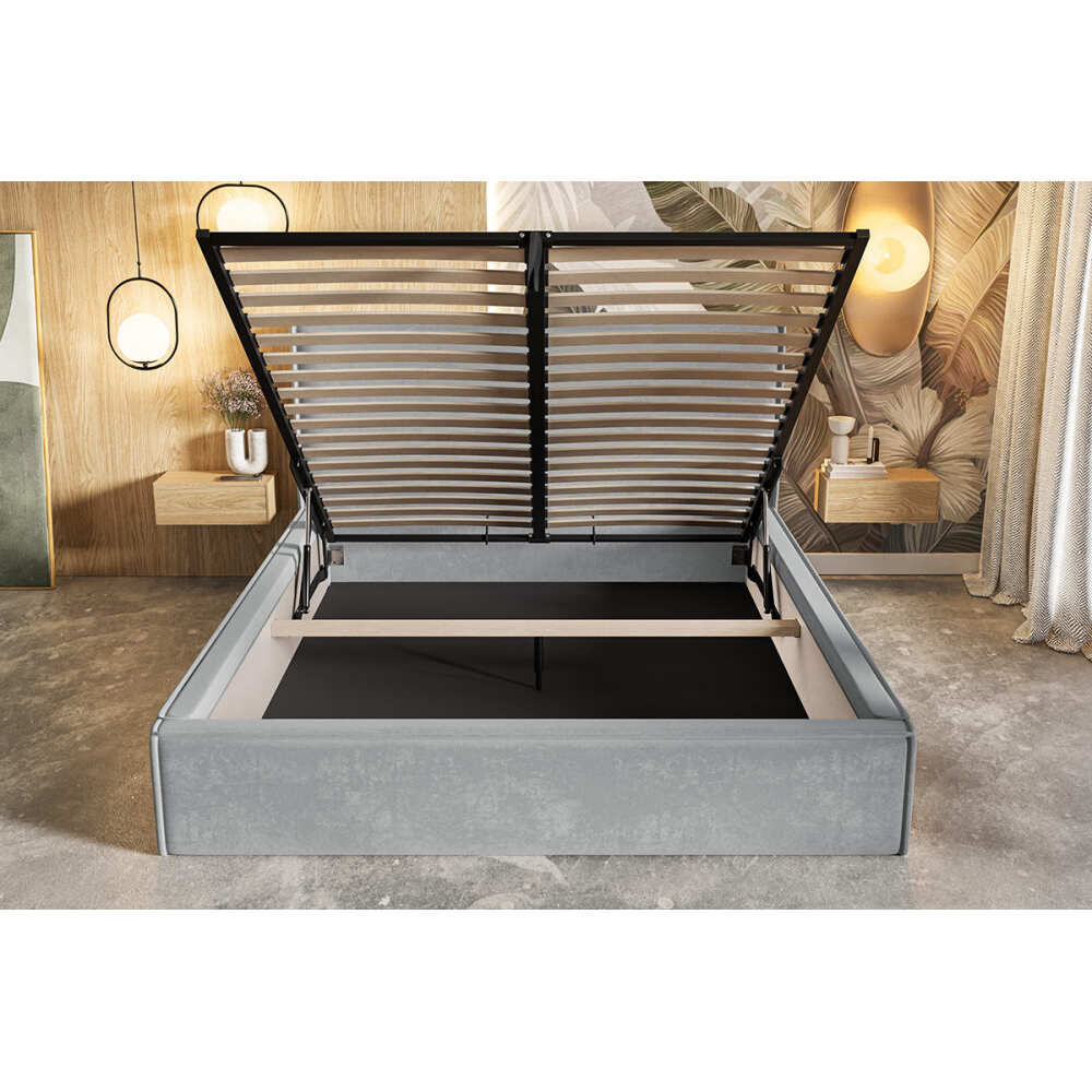 Miegamojo lova Aura SLIM, Lima Design, liminte, Individualiai gaminamas baldas, Miegamojo lova