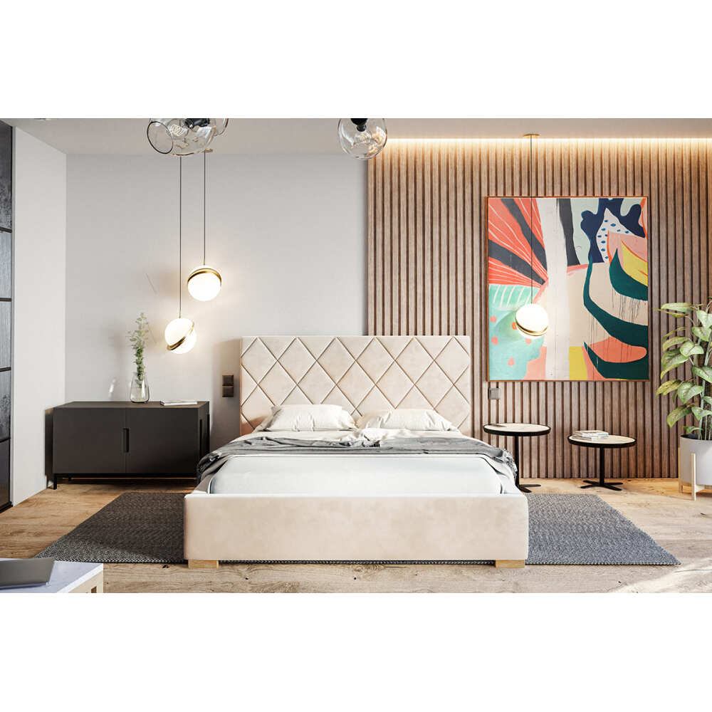 Miegamojo lova Velsa, Lima Design, liminte, Individualiai gaminamas baldas, Miegamojo lova