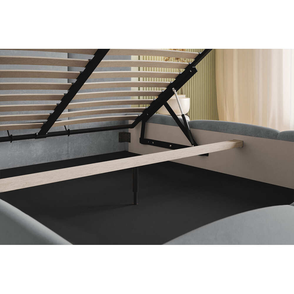 Miegamojo lova Nuka SLIM, Lima Design, liminte, Individualiai gaminamas baldas, Miegamojo lova
