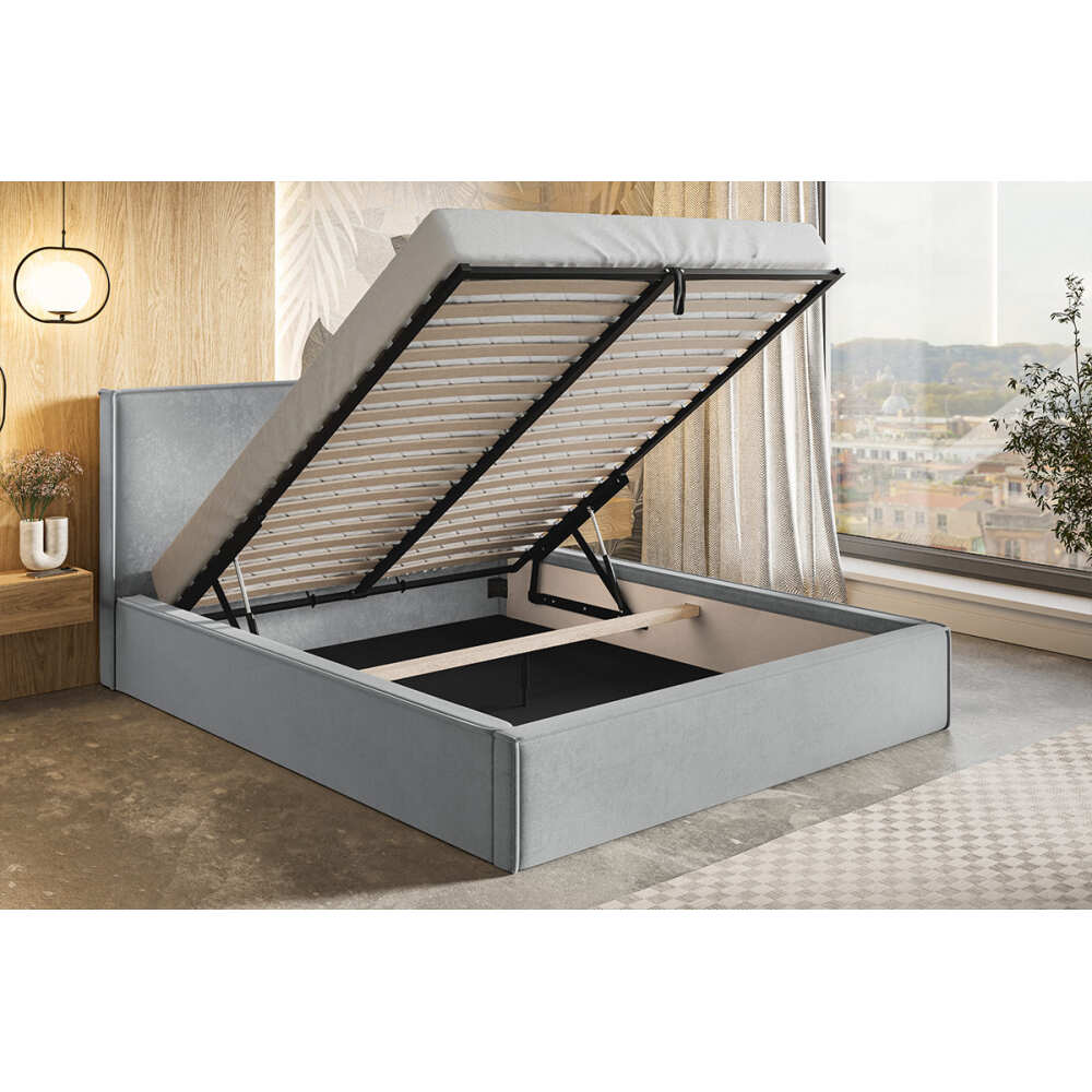 Miegamojo lova Aura SLIM, Lima Design, liminte, Individualiai gaminamas baldas, Miegamojo lova