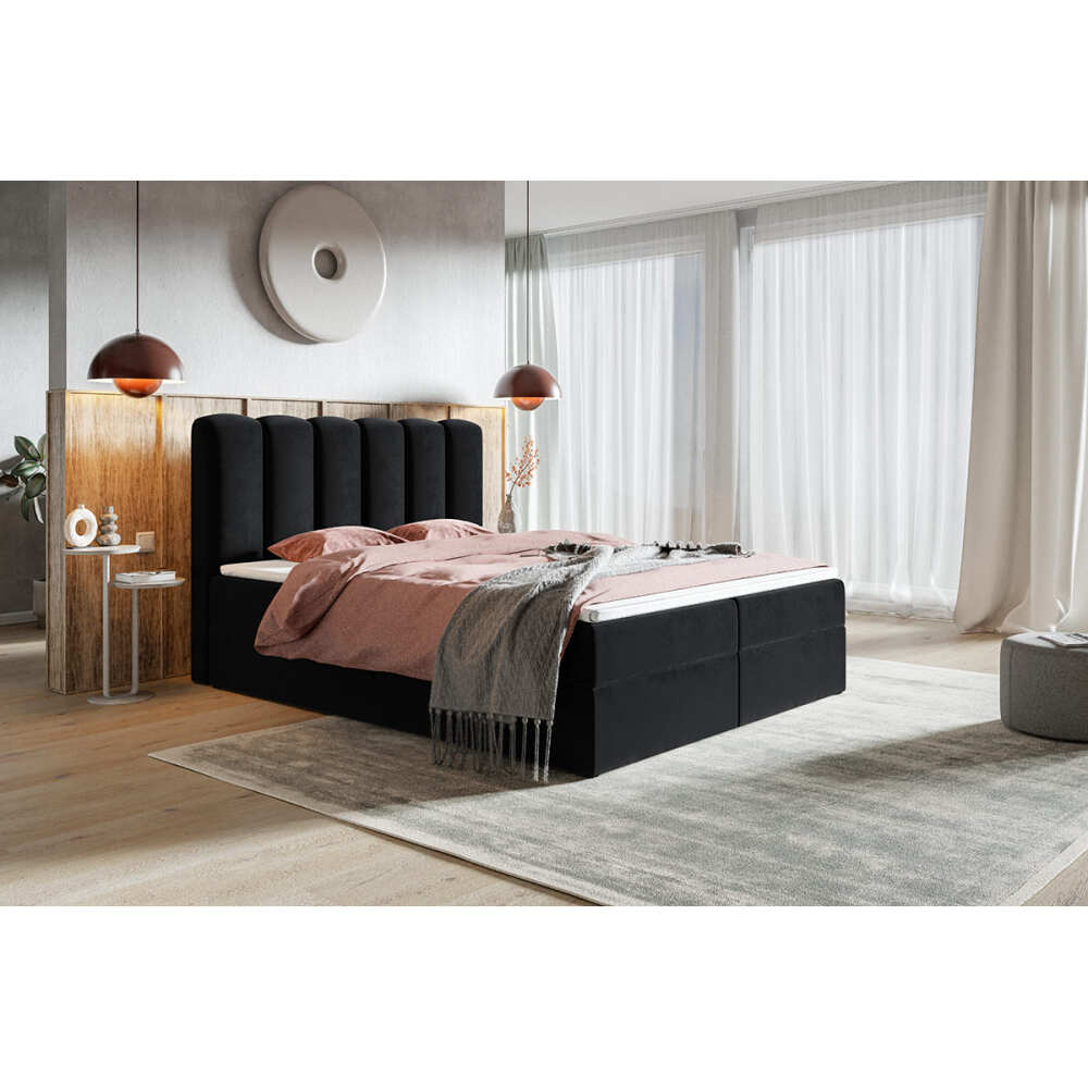 Miegamojo lova Dallas 2 konti, Lima Design, liminte, Individualiai gaminamas baldas, Miegamojo lova