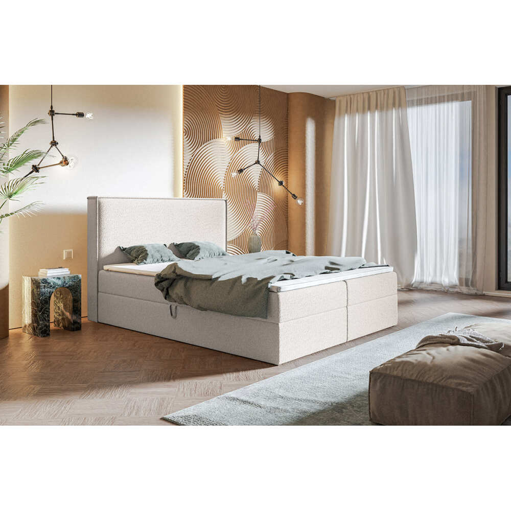 Miegamojo lova Aura konti, Lima Design, liminte, Individualiai gaminamas baldas, Miegamojo lova