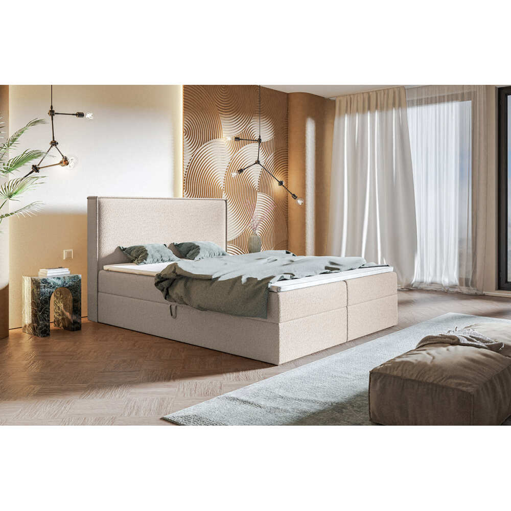 Miegamojo lova Aura konti, Lima Design, liminte, Individualiai gaminamas baldas, Miegamojo lova