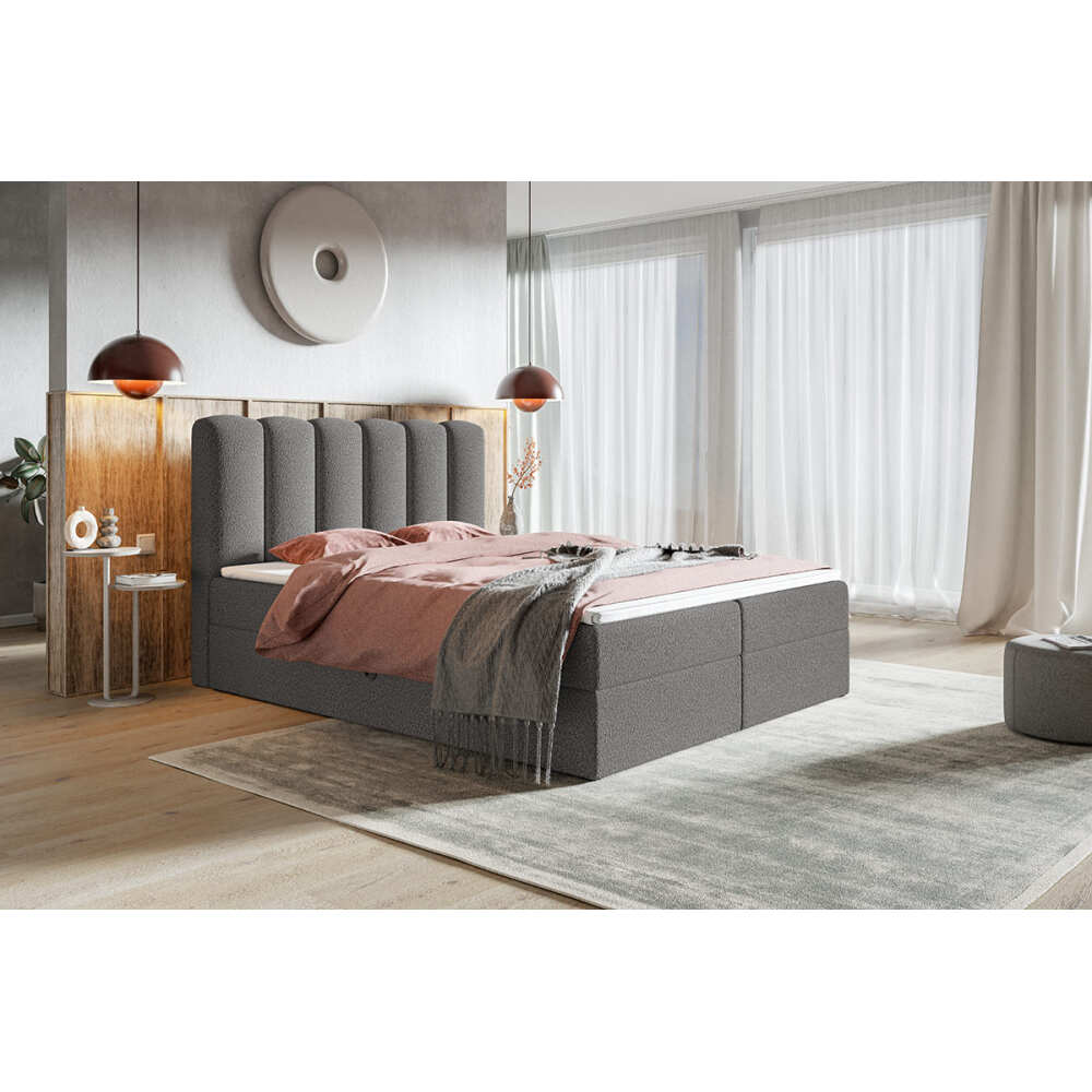 Miegamojo lova Dallas 2 konti, Lima Design, liminte, Individualiai gaminamas baldas, Miegamojo lova