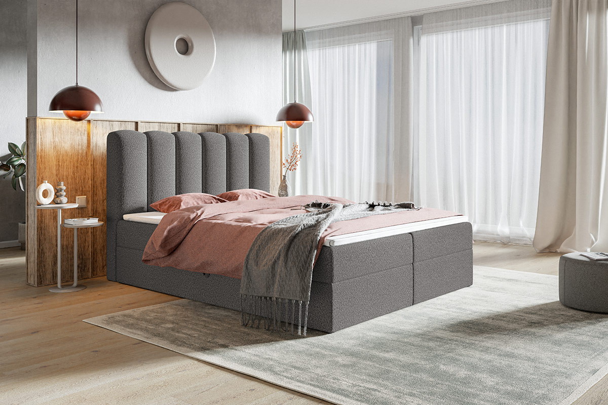 Miegamojo lova Dallas 2 konti 3 Miegamojo lova Dallas 2 konti, Lima Design, liminte, Individualiai gaminamas baldas, Miegamojo lova