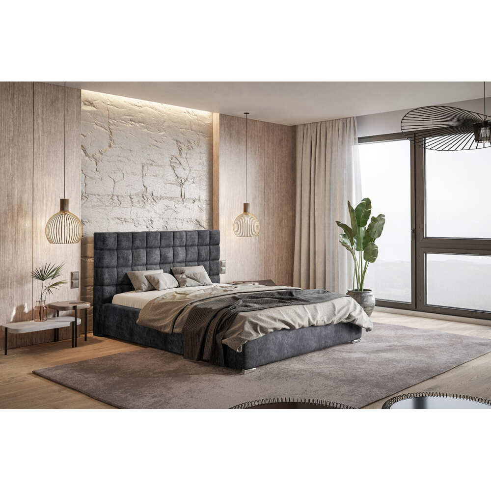 Miegamojo lova Moka, Lima Design, liminte, Individualiai gaminamas baldas, Miegamojo lova