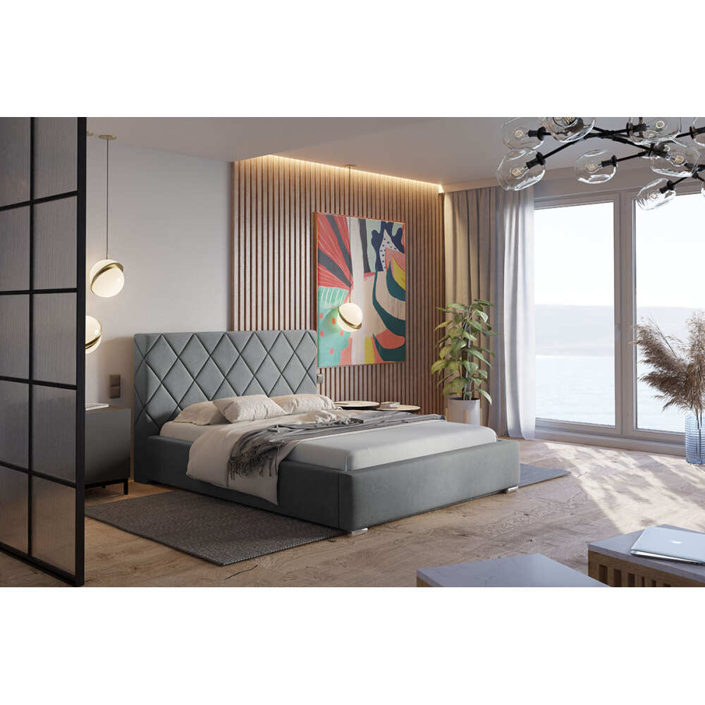 Miegamojo lova Velsa, Lima Design, liminte, Individualiai gaminamas baldas, Miegamojo lova