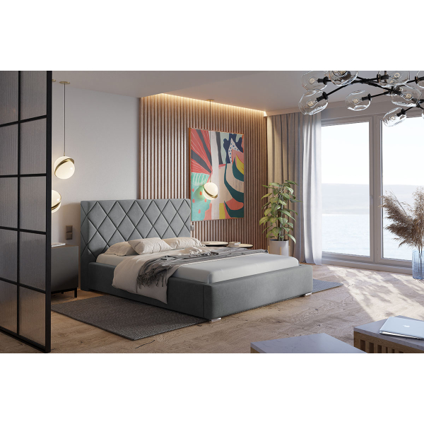 Miegamojo lova Velsa, Lima Design, liminte, Individualiai gaminamas baldas, Miegamojo lova