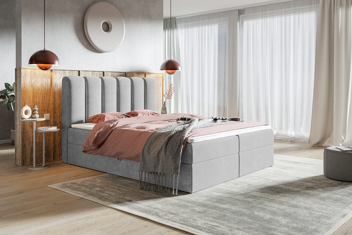Miegamojo lova Dallas 2 konti 2 Miegamojo lova Dallas 2 konti, Lima Design, liminte, Individualiai gaminamas baldas, Miegamojo lova
