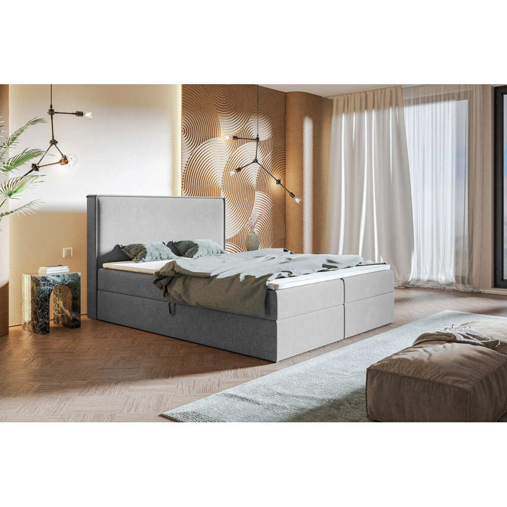 Miegamojo lova Aura konti, Lima Design, liminte, Individualiai gaminamas baldas, Miegamojo lova