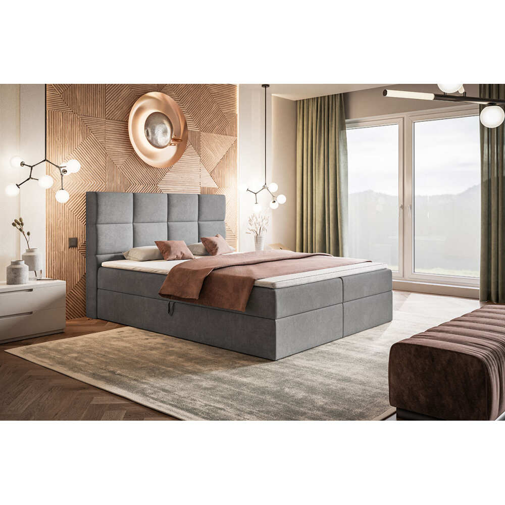 Miegamojo lova Viena konti, Lima Design, liminte, Individualiai gaminamas baldas, Miegamojo lova