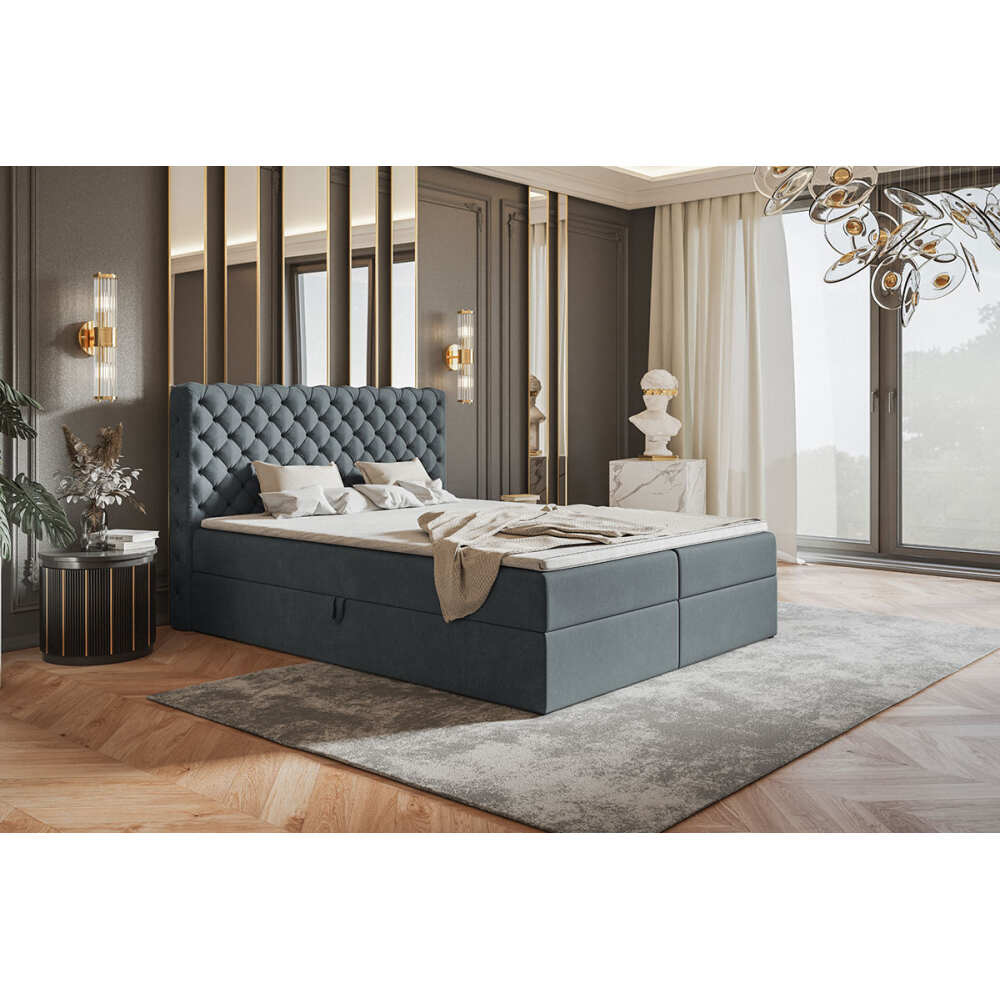 Miegamojo lova Glint konti, Lima Design, liminte, Individualiai gaminamas baldas, Miegamojo lova