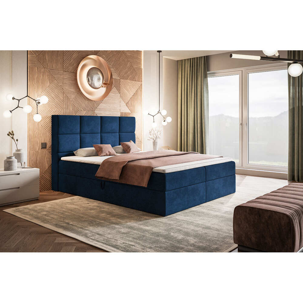 Miegamojo lova Viena konti, Lima Design, liminte, Individualiai gaminamas baldas, Miegamojo lova