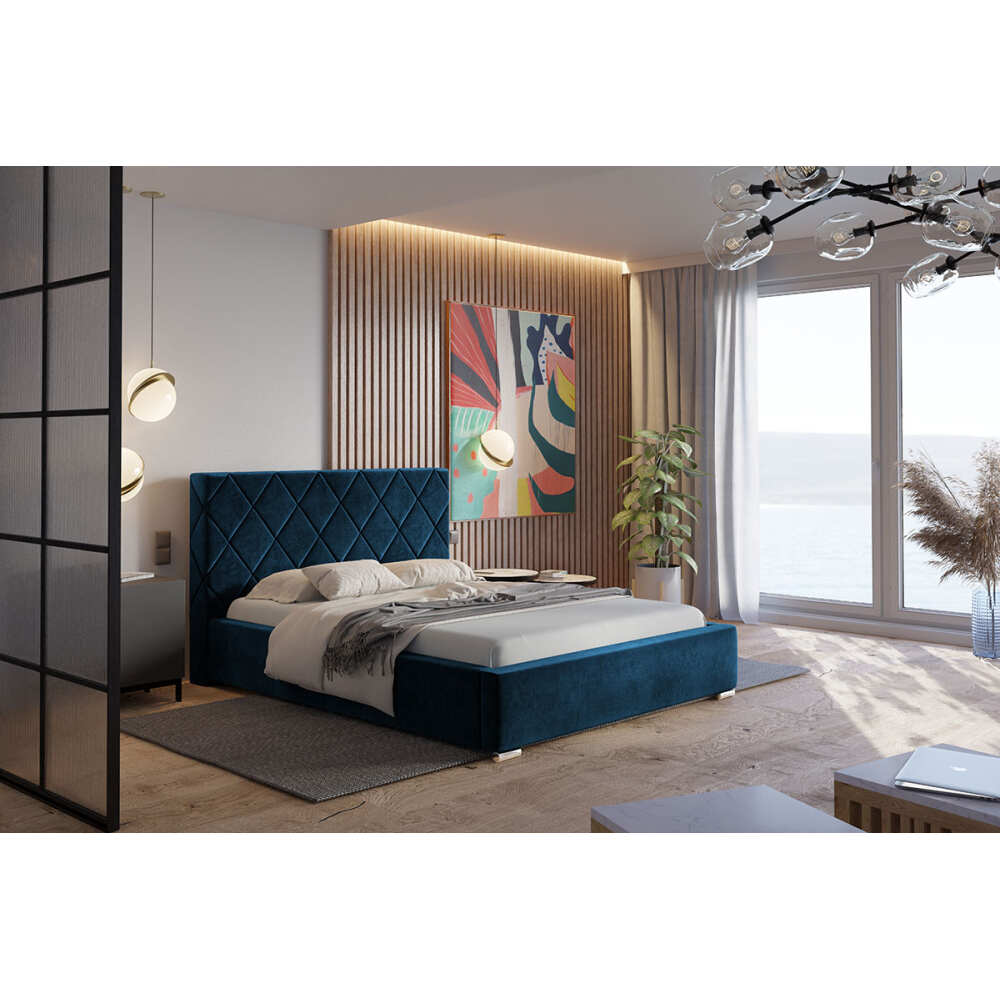 Miegamojo lova Velsa, Lima Design, liminte, Individualiai gaminamas baldas, Miegamojo lova