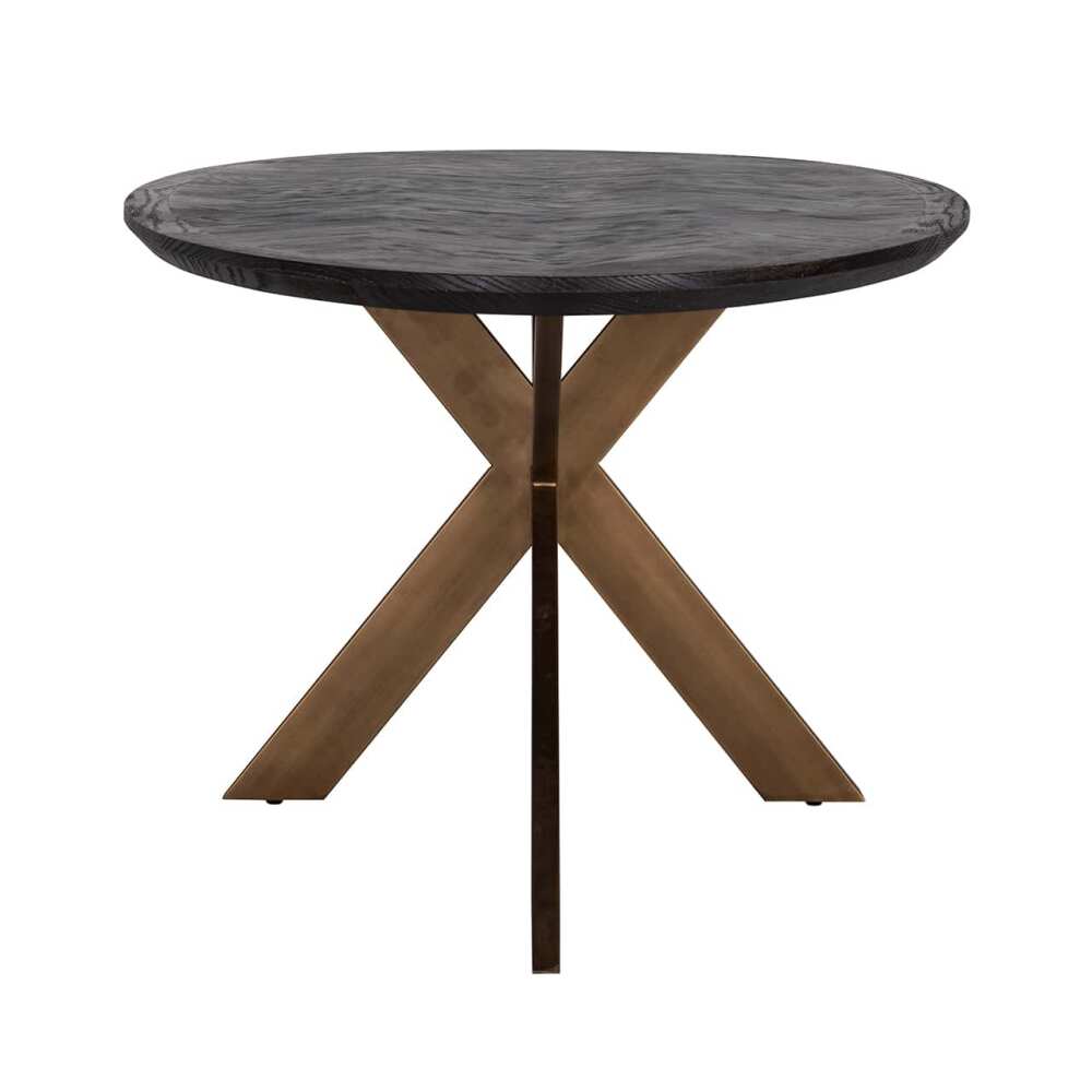 Valgomojo stalas Blackbone brass oval 230, Lima Design, Richmond interiors, Richmond interiors,