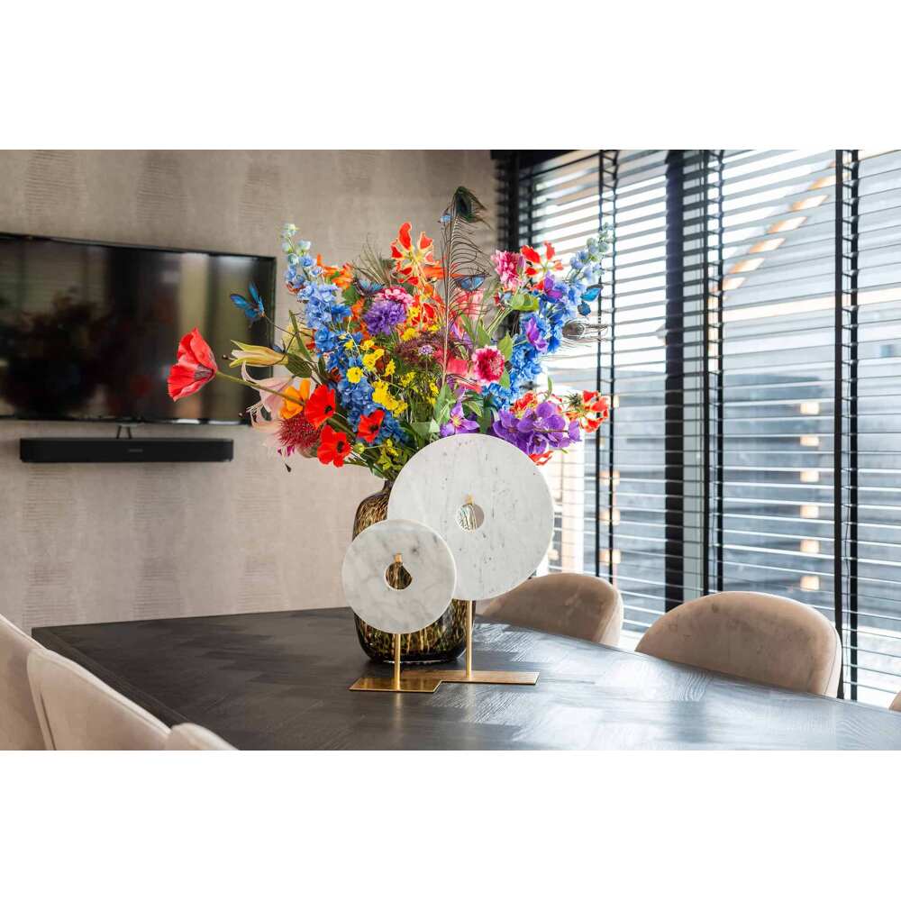 Valgomojo stalas Blackbone žalvaris 220, Lima Design, Richmond interiors, Richmond interiors,