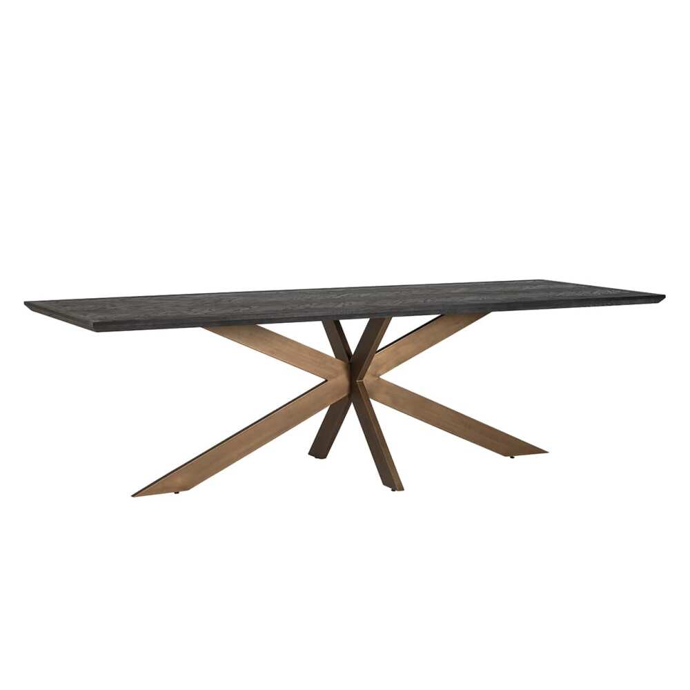 Valgomojo stalas Blackbone žalvaris 260, Lima Design, Richmond interiors, Richmond interiors,