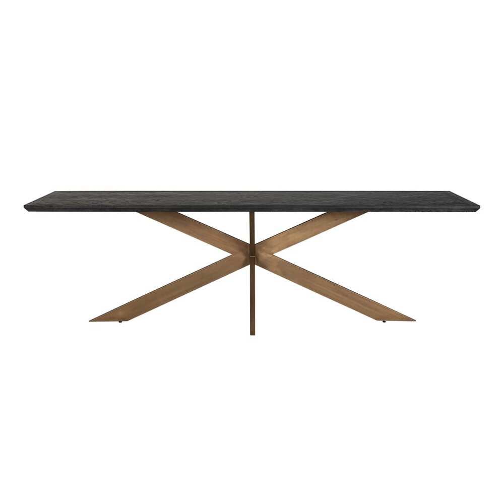 Valgomojo stalas Blackbone žalvaris 260, Lima Design, Richmond interiors, Richmond interiors,