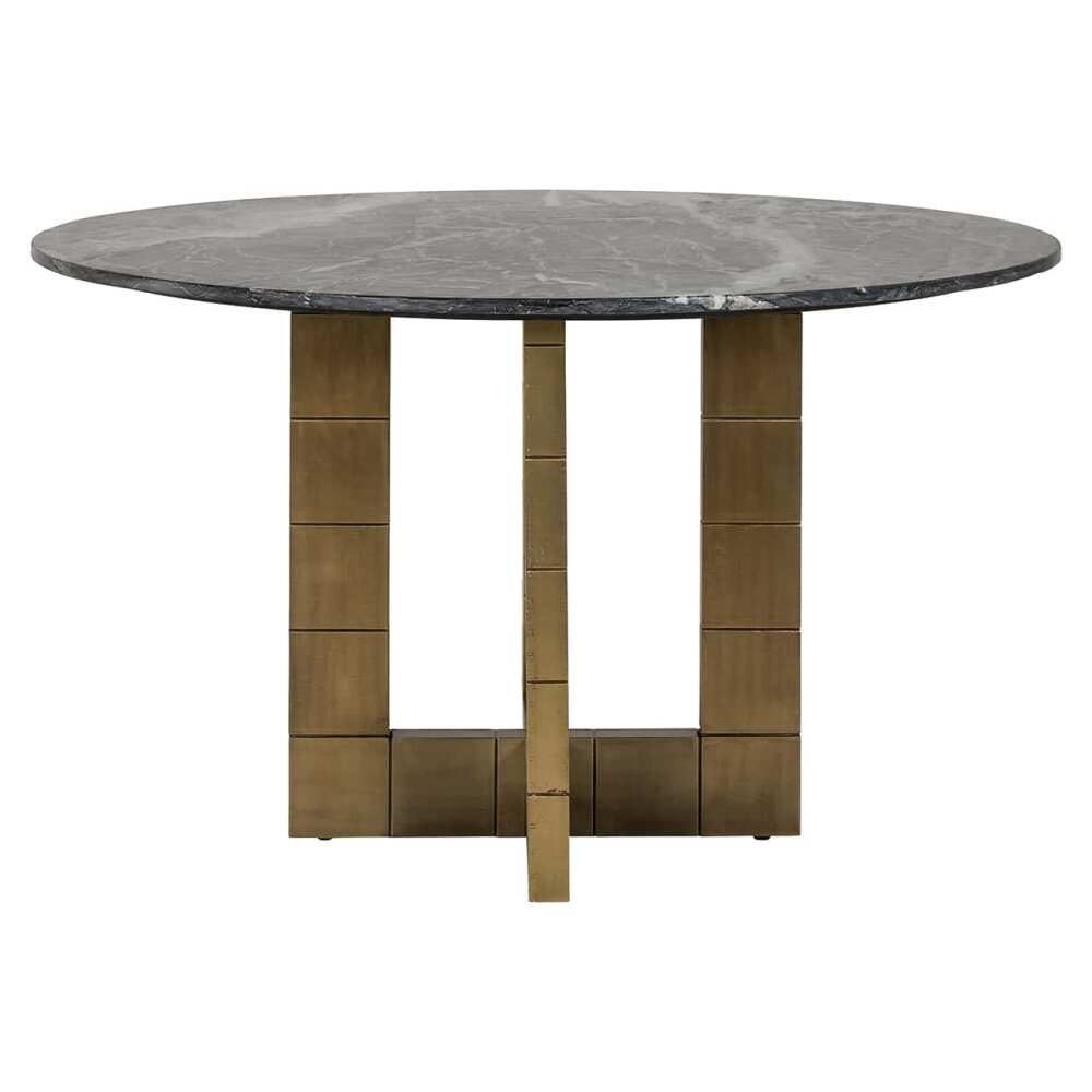 Valgomojo stalas Collada 130Ø (Black/gold), Lima Design, Richmond interiors, Richmond interiors,