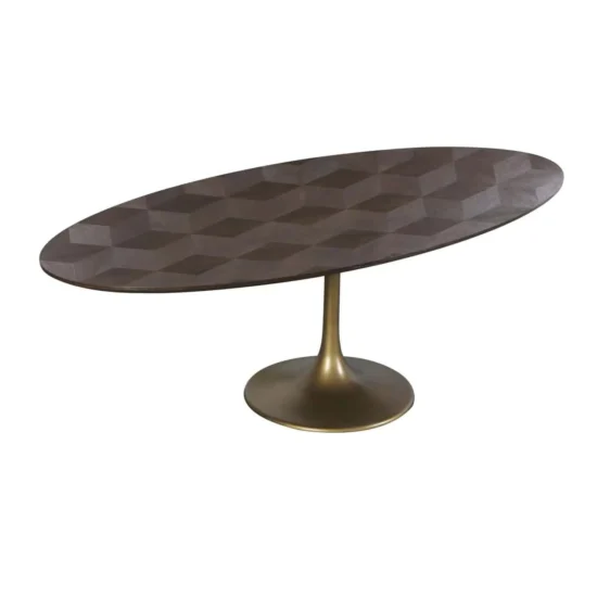 Valgomojo stalas Luxor diamond oval 230, Lima Design, Richmond interiors, Richmond interiors,