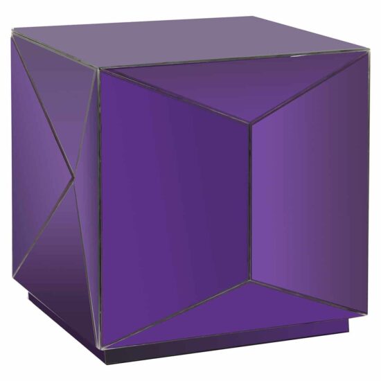 Kavos staliukas Shifra su violetiniu veidrodžiu, Lima Design, Svetainės baldai, Richmond interiors,