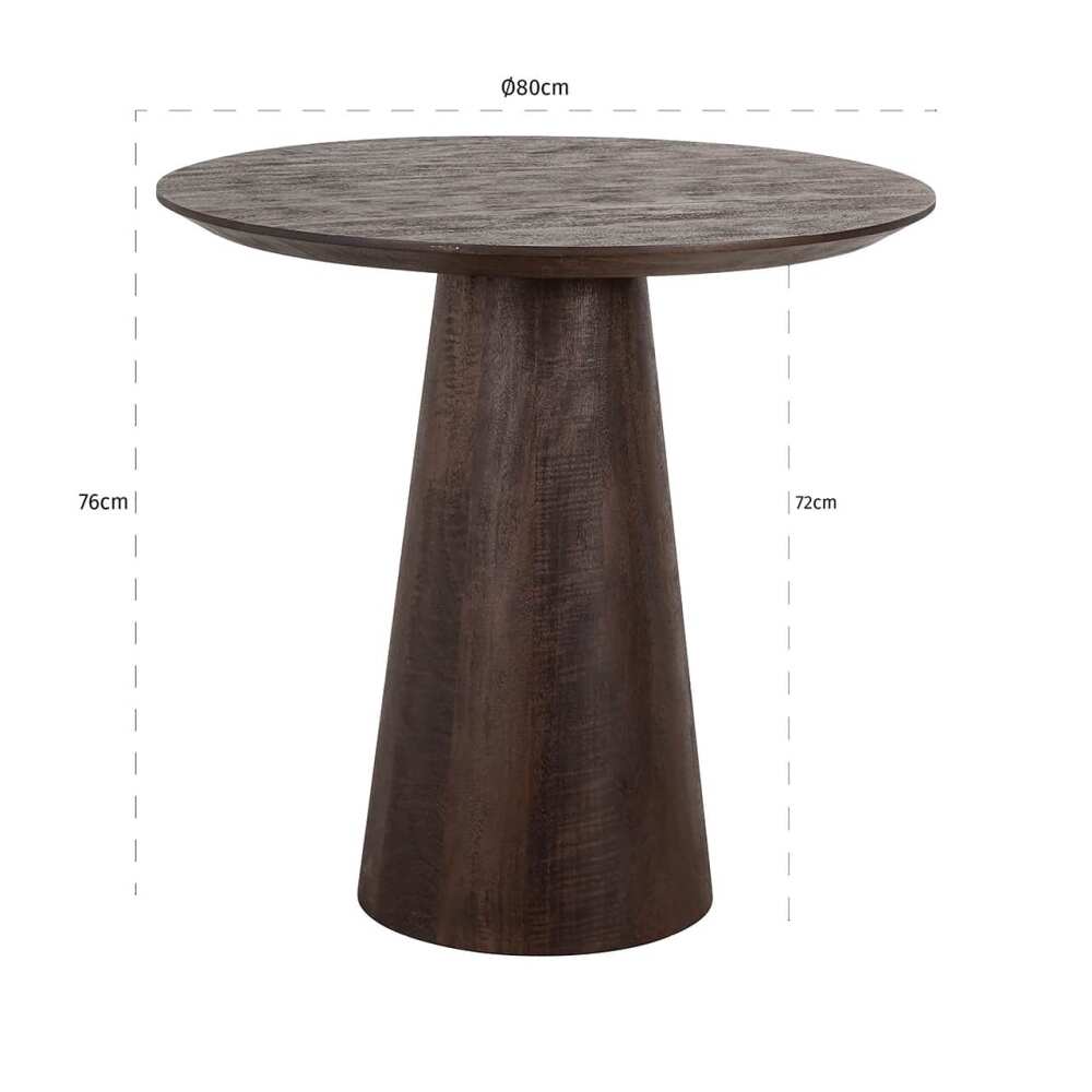 Bistro table Willow 80Ø, Lima Design, Richmond interiors, Richmond interiors,