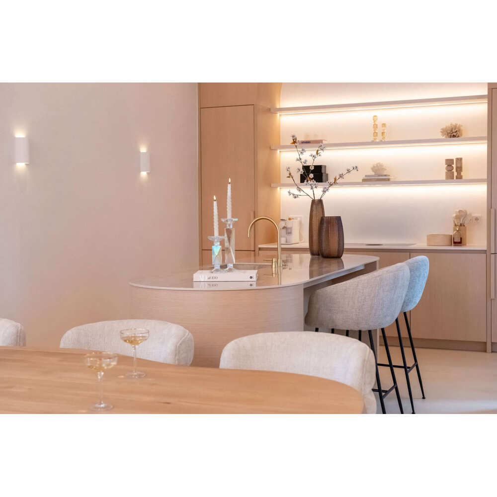 Valgomojo stalas Fictus Travertine faux (Beige), Lima Design, Richmond interiors, Richmond interiors,