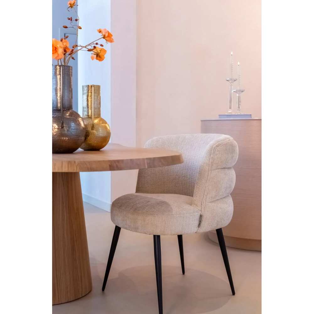 Valgomojo stalas Fictus Travertine faux (Beige), Lima Design, Richmond interiors, Richmond interiors,