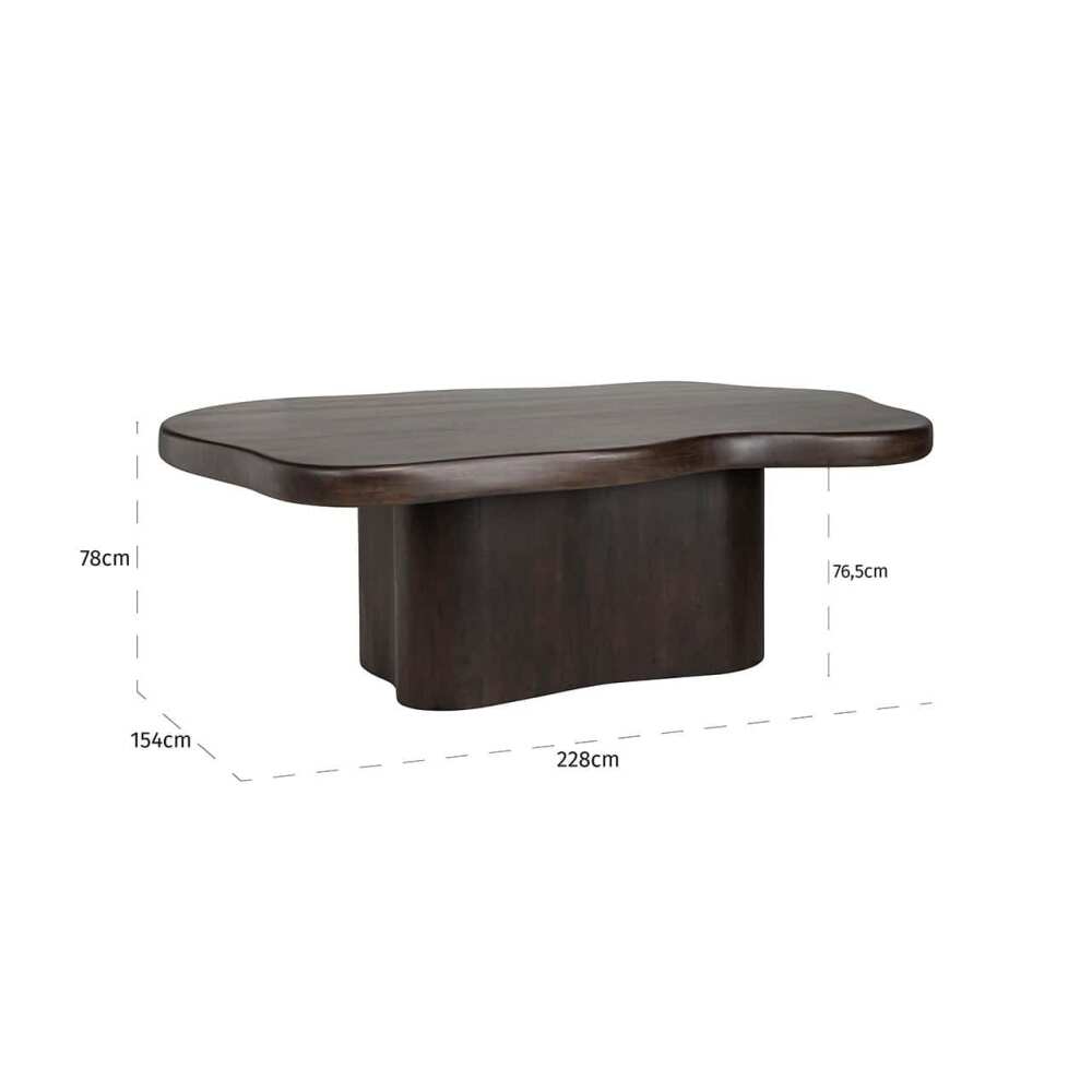 Valgomojo stalas Sherman organic 230x139, Lima Design, Richmond interiors, Richmond interiors,