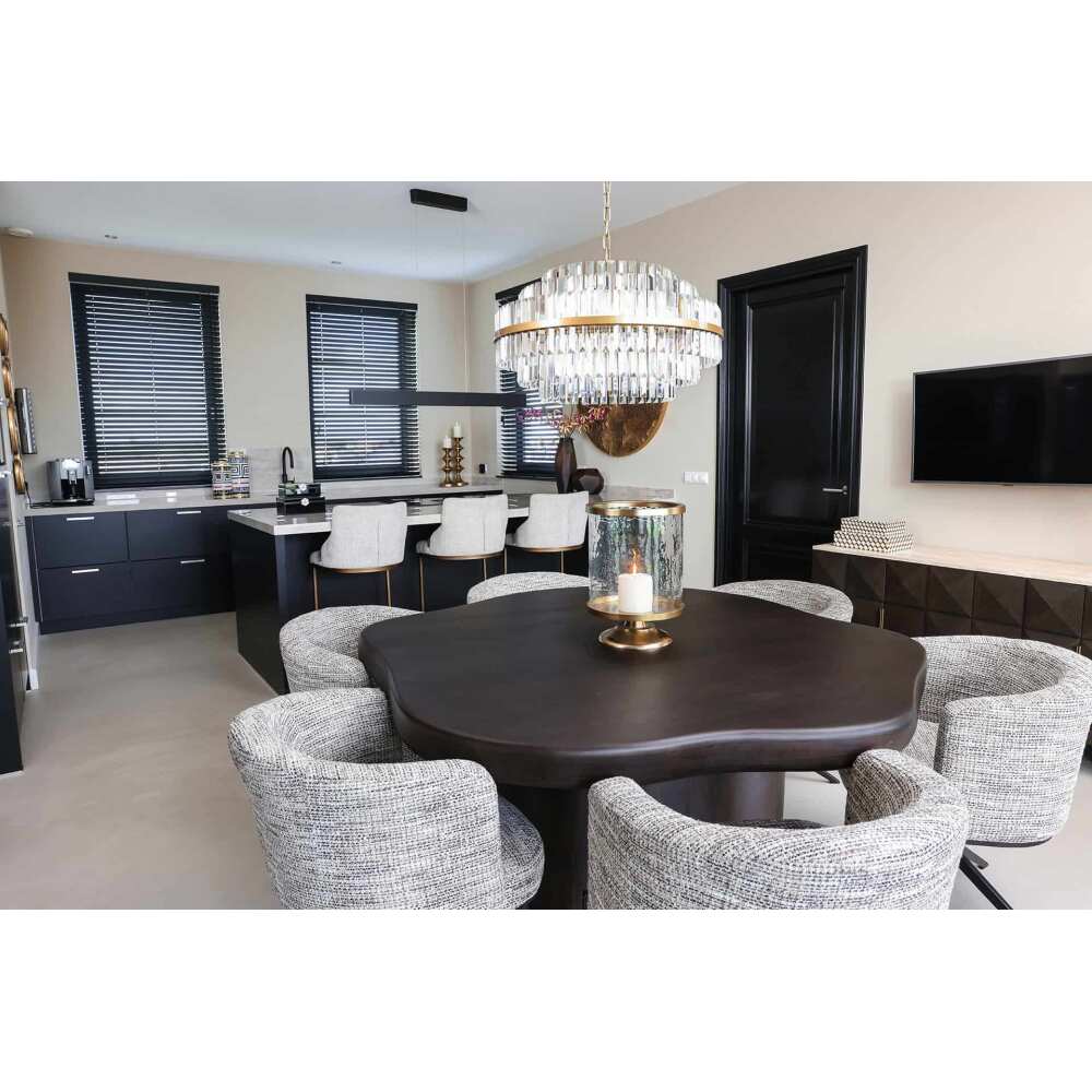 Valgomojo stalas Sherman organic 152x152, Lima Design, Richmond interiors, Richmond interiors,