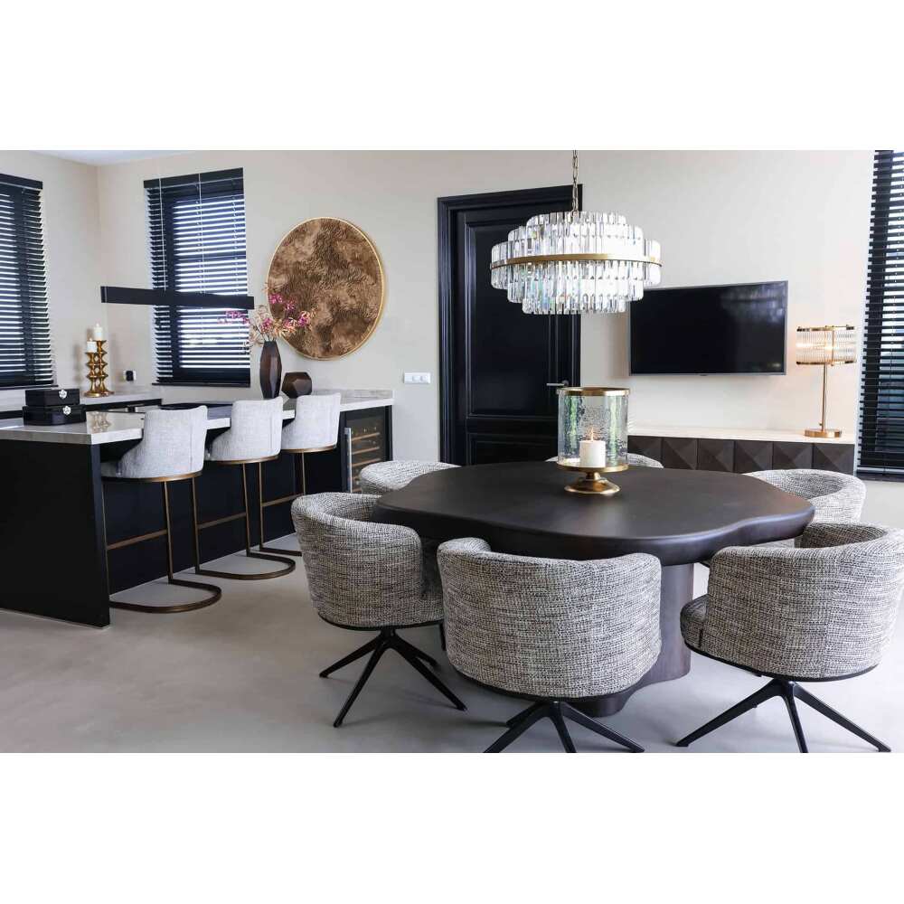 Valgomojo stalas Sherman organic 152x152, Lima Design, Richmond interiors, Richmond interiors,